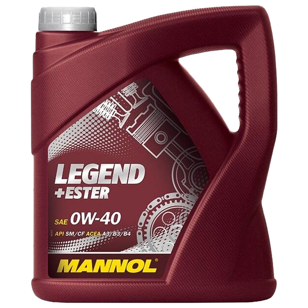 Моторное масло Mannol LEGEND+ESTER 0W-40, 4л